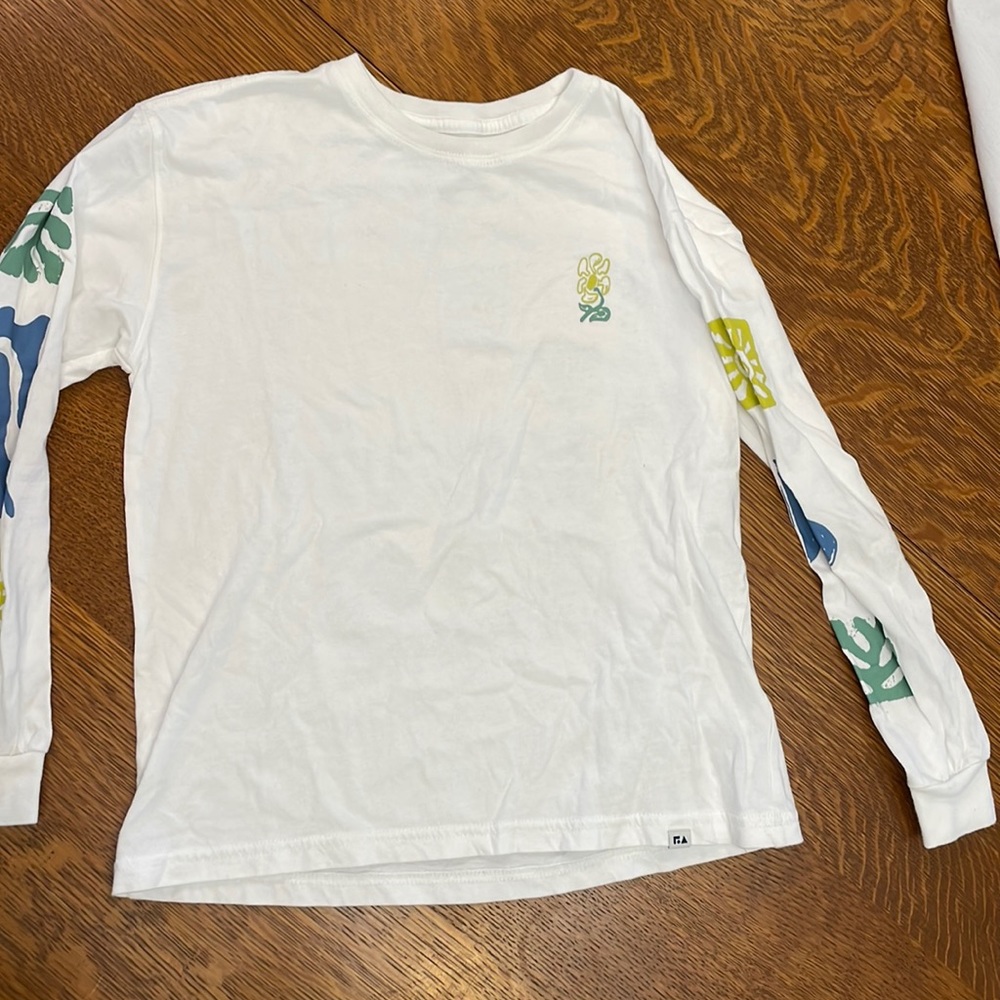 Long sleeve white tee size 10 - new w/o tags